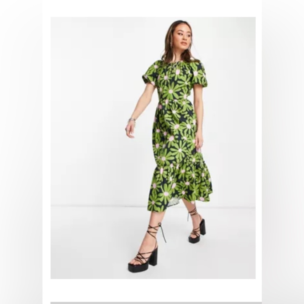Top shop cotton floral dress